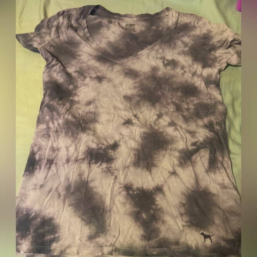 Tie-Dye V-Neck T-Shirt